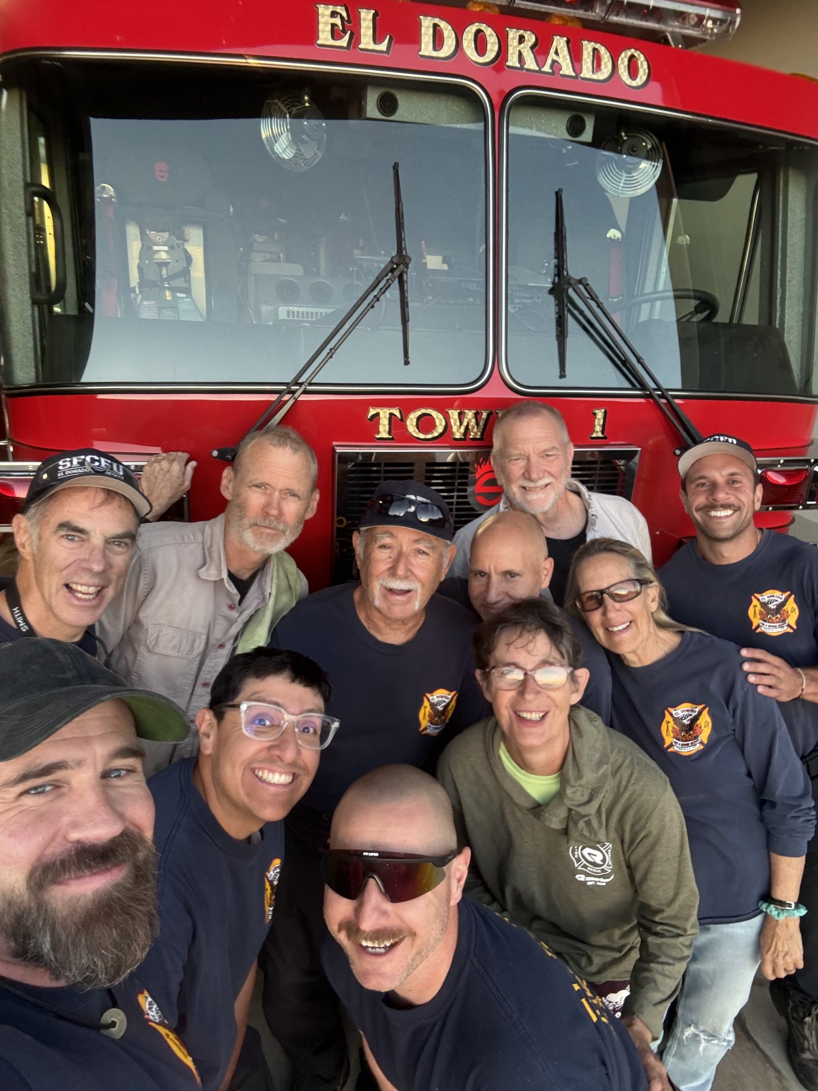 Group Photo with Tower 1